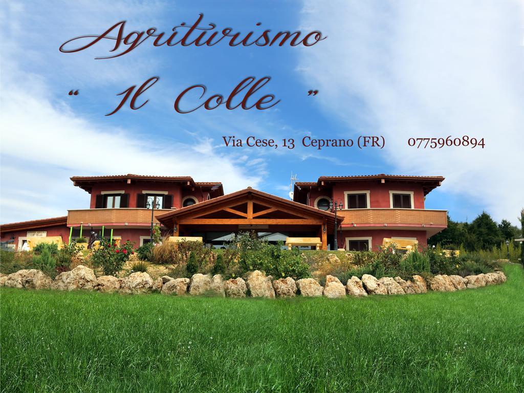 Agriturismo Ciociaro " Il Colle " Hotel Ristorante Ceprano Exteriör bild